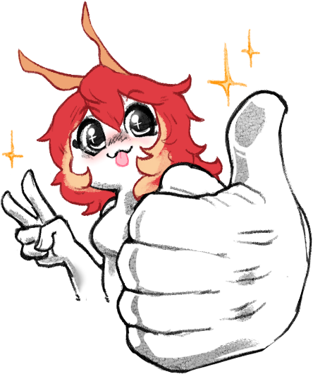 Ember Thumbs UP